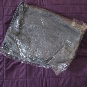 Silver Gray Stretch Jersey Knit Sparkle Hijab Scarf